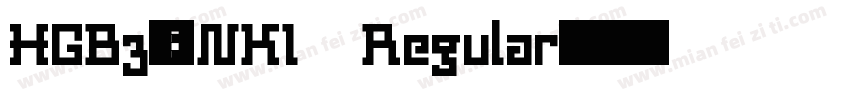 HGB3_CNKI Regular字体转换